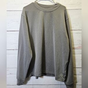REI Co-op Active Pursuits Pullover Midweight Crew Men's Large Tall Alloy Grey
